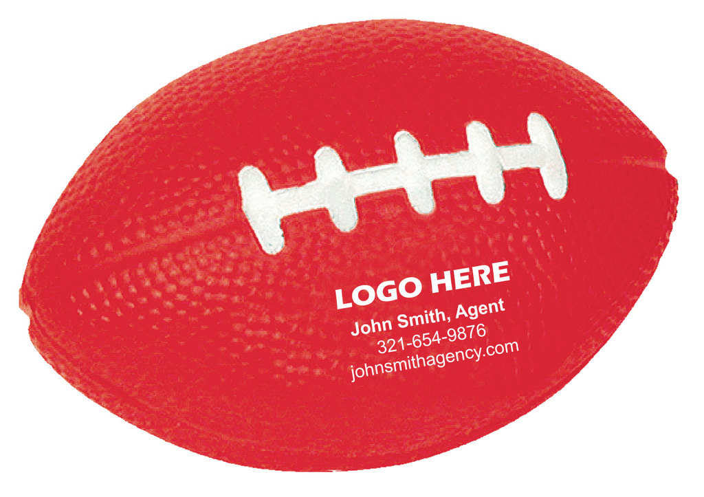 Football Shaped Stress Reliever