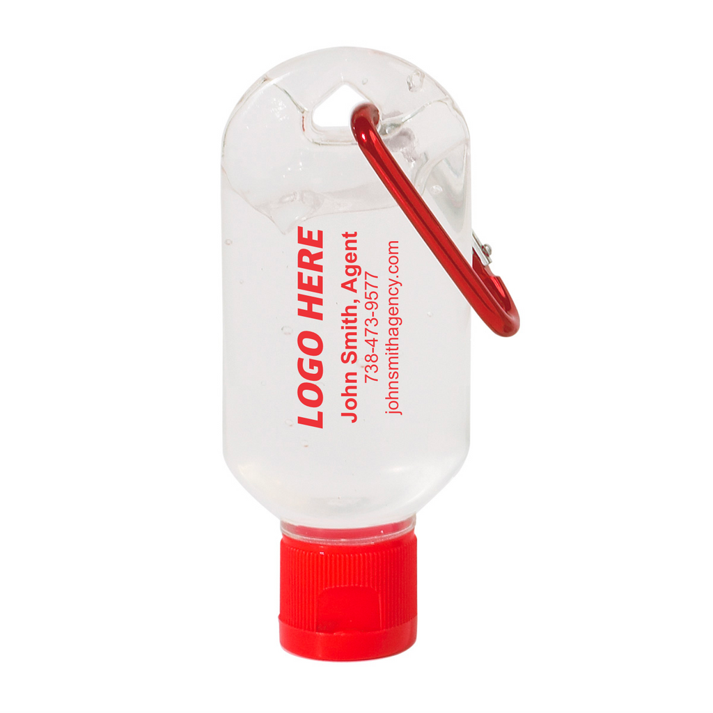 1.8 oz. Hand Sanitizer w/ Carabiner