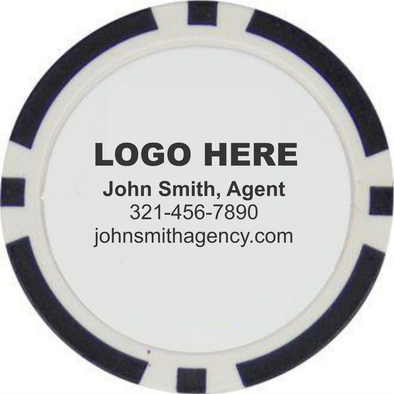 Poker Chip Ball Marker