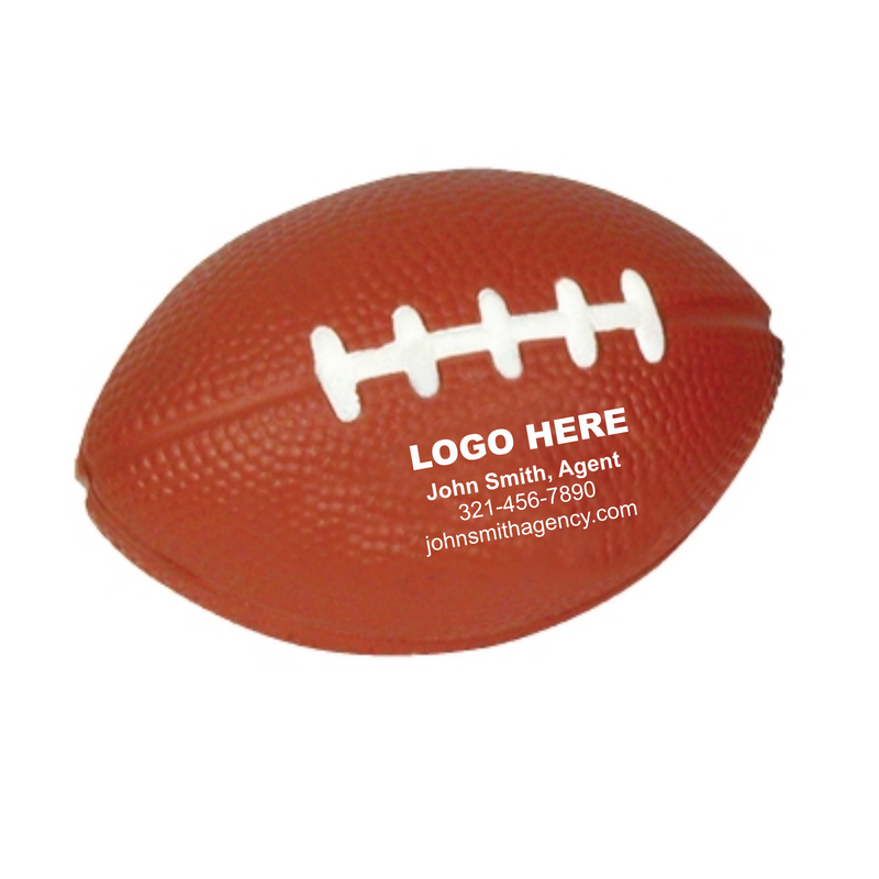 Football Shaped Stress Reliever
